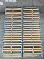 lattenbodems, Huis en Inrichting, Slaapkamer | Matrassen en Bedbodems, Ophalen, Gebruikt, 70 cm of minder, Tweepersoons
