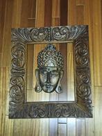 Kader met houten masker, Ophalen, Gebruikt