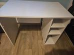 Witte bureau Ikea, Huis en Inrichting, Bureaus, Ophalen of Verzenden, Zo goed als nieuw, Bureau