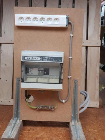 Bouw tijdelijke elektrische kast bouwkast meterkast beschikbaar voor biedingen
