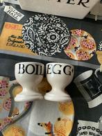 Emma Bridgewater 2 egg holders Black Toast, Ophalen of Verzenden, Zo goed als nieuw