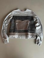 MSGM oversized sweater XS, Ophalen of Verzenden, Maat 34 (XS) of kleiner, Grijs, Gedragen