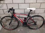 Koersfiets aangepast met recht stuur, Fietsen en Brommers, Ophalen, Gebruikt