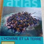 Atlas de boeck L'homme et la terre 2012, Livres, Atlas & Cartes géographiques, Enlèvement, Utilisé