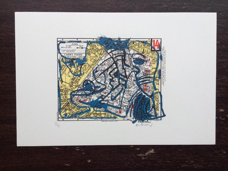 Alechinsky - 14ème arrondissement de Paris (86/99), Antiek en Kunst, Kunst | Litho's en Zeefdrukken, Ophalen