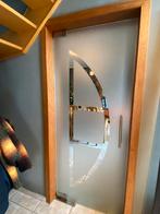 Glazen deur Saint-Roch, Doe-het-zelf en Bouw, Overige materialen, Overige typen, Zo goed als nieuw, 150 tot 225 cm