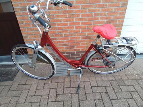 Sparta damesfiets met nieuwe banden goede trommelremmen, Fietsen en Brommers, Elektrische fietsen, Zo goed als nieuw, Sparta, Ophalen