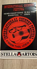 Sticker internationaal country festival Stella Artois, Verzamelen, Ophalen of Verzenden, Zo goed als nieuw, Merk