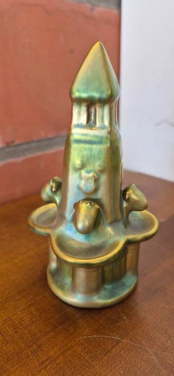 Zsolnay Pécs eosin beeldje – handgemaakt – Hongarije beschikbaar voor biedingen