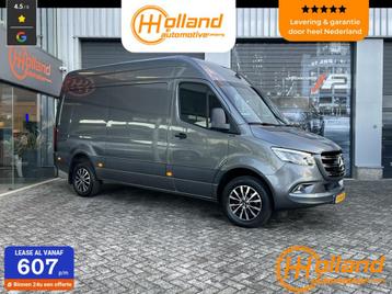 Mercedes Sprinter V6 319 3.0 CDI L2H2 EURO6|LED| Widescreen|, Autos, Argent ou Gris, Achat, Entreprise, 3 places