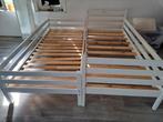 2 houten bedden, Ophalen, Zo goed als nieuw