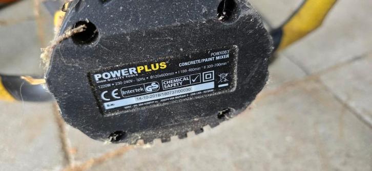 BOUWMIXER PowerPLUS - NIEUW (opruiming), Doe-het-zelf en Bouw, Betonmolens, Nieuw, Ophalen
