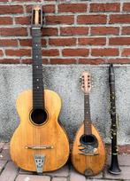 Oude instrumenten (gitaar, mandoline, klarinet), Muziek en Instrumenten, Ophalen, Gebruikt, Overige instrumenten