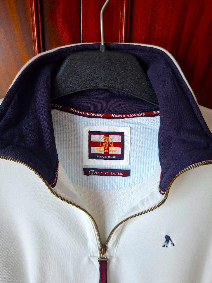 Sweatshirt "Cricket & Co" taille S, Vêtements | Hommes, Pulls & Vestes, Neuf, Taille 46 (S) ou plus petite, Blanc, Enlèvement ou Envoi