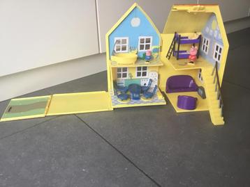 Peppa Pig huis de luxe,compleet