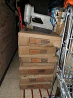 Heavy Duty hydraulische Senco Nietmachine+6 dozen nietjes!, Doe-het-zelf en Bouw, Ophalen, Gebruikt