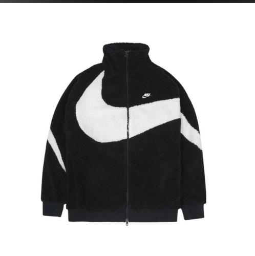 Veste réversible Nike grand Swoosh coloris noir/blanc, Kleding | Heren, Jassen | Winter, Nieuw, Maat 46 (S) of kleiner, Zwart