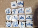 14 tegeltjes in Delfts Blauw 12x12 intact. wie wil ze., Ophalen of Verzenden