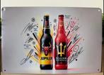 Metalen reclamebord Jupiler, Verzamelen, Biermerken, Ophalen of Verzenden, Nieuw, Reclamebord, Plaat of Schild, Jupiler
