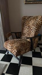 Zetel in tijgermotief - zeer mooi designstuk, Huis en Inrichting, Ophalen, Zo goed als nieuw