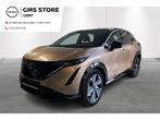 Nissan ARIYA 87 KWH | EVOLVE | 2WD | FULL OPTION | FABRIEKSG, Auto's, Nissan, Stof, Gebruikt, Bruin, Parkeersensor