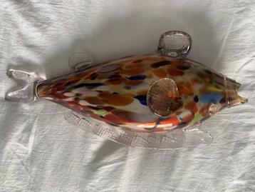 Vis geblazen glas murano beschikbaar voor biedingen