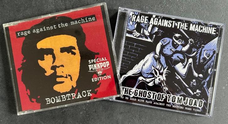 RAGE AGAINST THE MACHINE - Bombtrack & Ghost of T.Joad (2CD), Cd's en Dvd's, Cd's | Rock, Zo goed als nieuw, Poprock, Verzenden