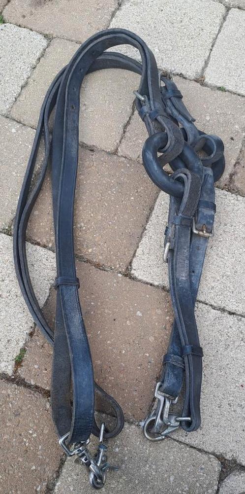 Bijzet teugels, Dieren en Toebehoren, Paarden en Pony's | Hoofdstellen en Tuigage, Zo goed als nieuw, Ophalen of Verzenden