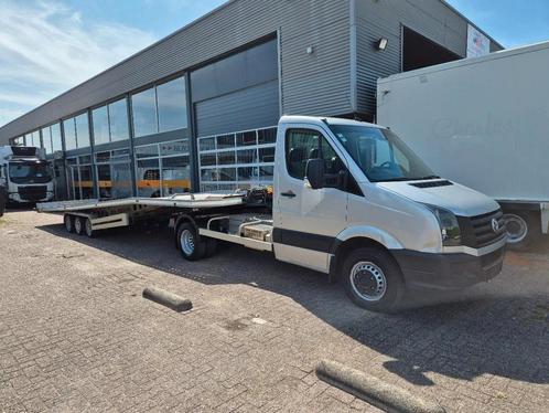 Volkswagen Crafter 2.0TDI BE Combi/ Autotransporter 10m mit, Auto's, Bestelwagens en Lichte vracht, Bedrijf, Te koop, ABS, Airbags