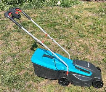 Elektrische grasmaaier Gardena, Tuin en Terras, Grasmaaiers, Ophalen, Gebruikt, 30 t/m 39 cm, Elektrische grasmaaier
