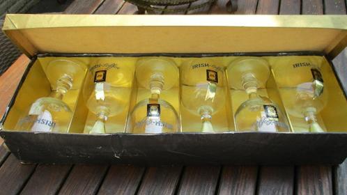 6 Vintage Irish Coffee glazen NIEUW!, Verzamelen, Glas en Drinkglazen, Nieuw, Borrel- of Shotglas, Ophalen