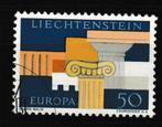 Liechtenstein 1963 cachet Europa-Cept, Autres thèmes, Affranchi, Envoi