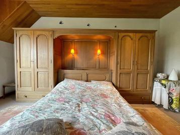 (topaanbieding) Eiken Slaapkamer: Bed + Kasten + Commode + S beschikbaar voor biedingen
