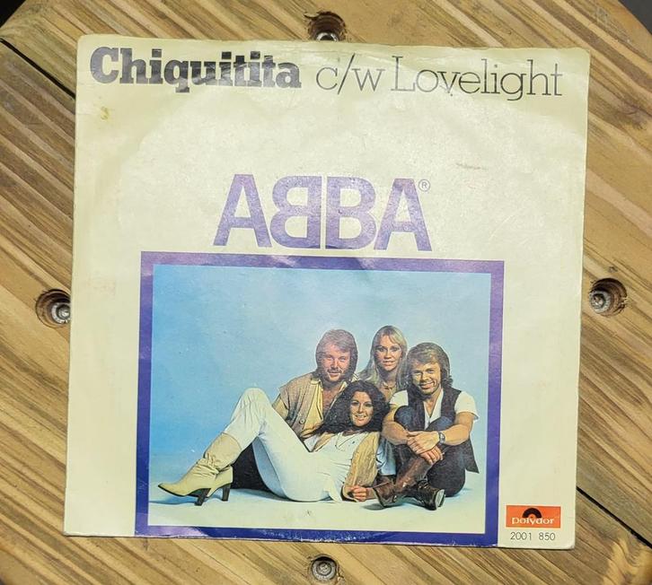 ABBA Chiquitita, Cd's en Dvd's, Vinyl Singles, Zo goed als nieuw, Single, Ophalen of Verzenden