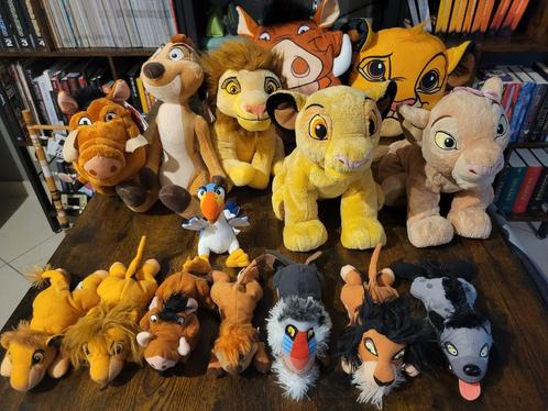 Lion King knuffels, Kinderen en Baby's, Speelgoed | Knuffels en Pluche, Zo goed als nieuw, Ophalen of Verzenden
