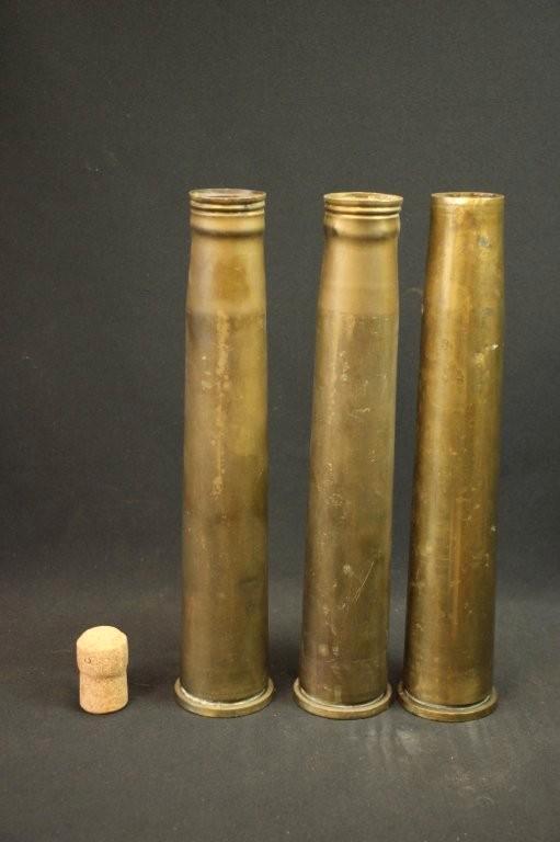 WO2 40mm belgische bofor huls LEEG, Verzamelen, Militaria | Tweede Wereldoorlog, Ophalen of Verzenden