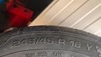 245/45r18 96y uniroyal 50€ per stuk met montage 24545r18, Ophalen of Verzenden