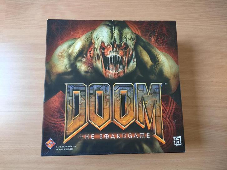 Doom The Board game, Hobby en Vrije tijd, Gezelschapsspellen | Bordspellen, Gebruikt, Een of twee spelers, Drie of vier spelers