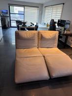 fauteils, Ophalen, 100 tot 125 cm, Leer, Zo goed als nieuw