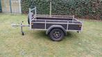 Aanhangwagen 750kg. Enkele as. 196x120cm, Auto diversen, Aanhangers en Bagagewagens, Ophalen, Gebruikt