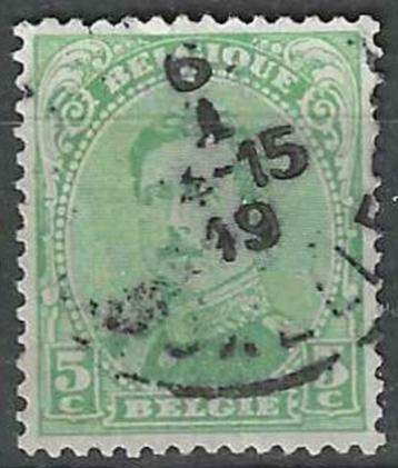 Belgie 1915 - Yvert 137 - Koning Albert I (ST) beschikbaar voor biedingen