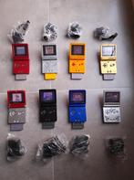 Z lot gameboys  GBA SP, Game Boy Advance SP, Gebruikt, Ophalen of Verzenden, Met games