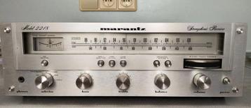 Marantz 2218 Vintage Ontvanger, Audio, Tv en Foto, Versterkers en Ontvangers, Marantz, Gebruikt, Ophalen of Verzenden, 120 watt of meer