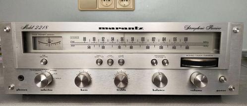 Marantz 2218 Vintage Ontvanger, Audio, Tv en Foto, Versterkers en Ontvangers, Gebruikt, Stereo, 120 watt of meer, Marantz, Ophalen of Verzenden