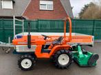 Kubota 4x4 microtractor met rotoshredder, Zakelijke goederen, Landbouw | Tractoren, Ophalen