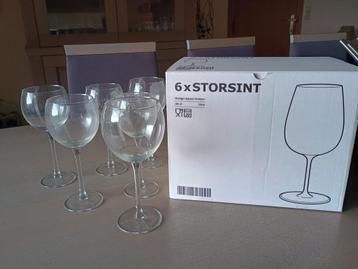 Wijnglazen Storsint  beschikbaar voor biedingen