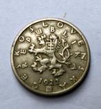 oude munt Tsjecho-Slowakije uit 1922/ 50 Hellers, Ophalen of Verzenden, Gebruikt
