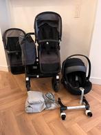 Complete bugaboo donkey3 duo kinderwagen antraciet, Kinderen en Baby's, Kinderwagens en Combinaties, Ophalen, Zo goed als nieuw