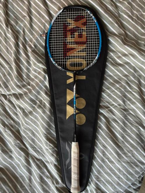 Yonex Voltric 1 DG Badminton Raket + extra tape en pluimen, Sport en Fitness, Badminton, Zo goed als nieuw, Racket(s), Ophalen