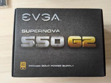 EVGA SuperNOVA 550 G2 beschikbaar voor biedingen